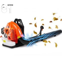 539#Backpack Leaf Blower, 79CC 2-Cycle Gas Leaf Blower with 3L Fuel Tank, 930CFM Air Volume 184MPH Speed, Ideal for Lawn Care, Leaf Cleaning, and Snow