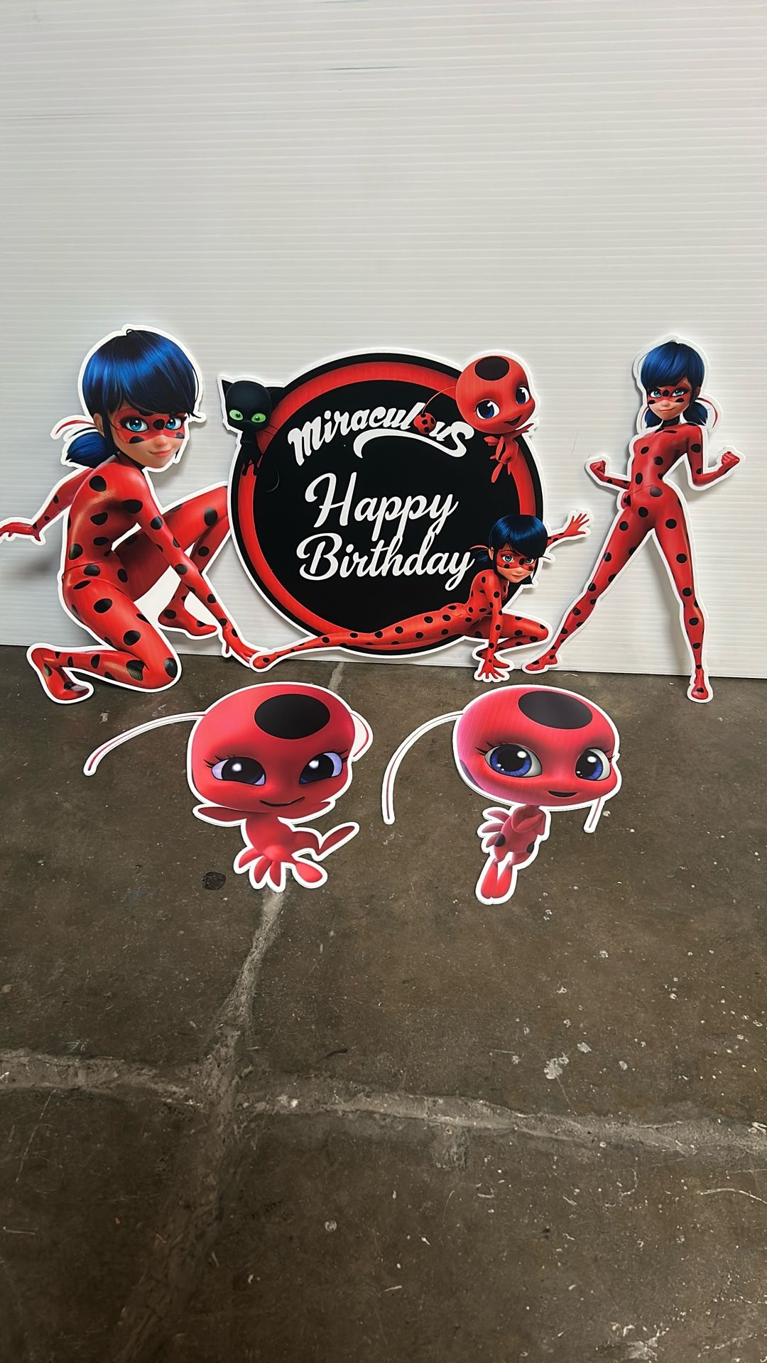 Ladybug’s Coroplastic Props