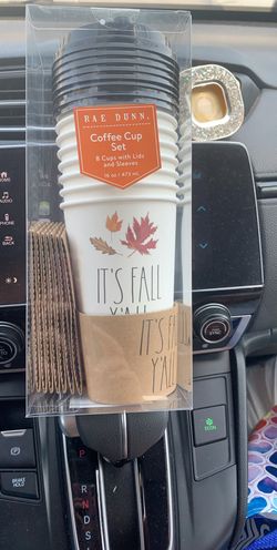 New cups for coffe rae dunn it’s fall