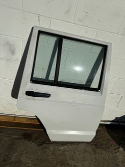 Jeep Cherokee XJ Rear Passenger Door White OEM 84 through 1996