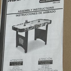 MD sports Air Hockey Table