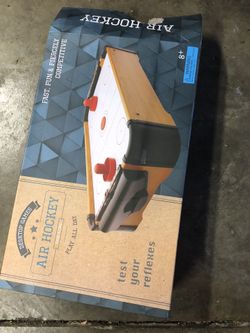 Air hockey game- small size about 2-3ft long