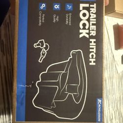 2 5/16-Inch Heavy-Duty Trailer Hitch Lock - Anti-Theft Coupler Lock for Travel Trailers, RVs, Boats & Trucks | Premium Security with Safety Chain Prot