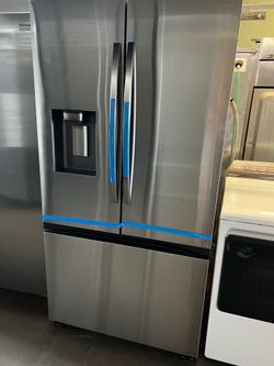 NEW OPEN BOX SAMSUNG FRENCH STYLE REFRIGERATOR