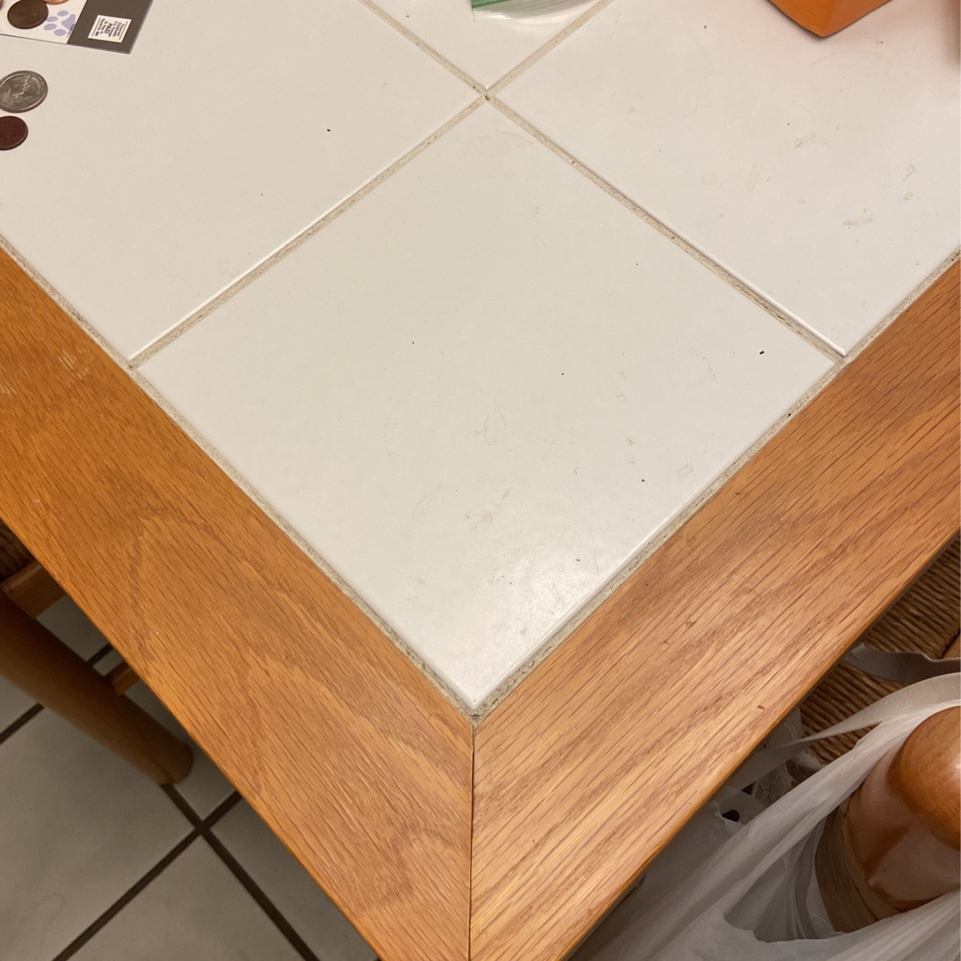 Tile Top Kitchen Table With 6 Chairs 