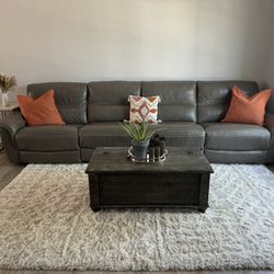 Beautiful Leather Couch 