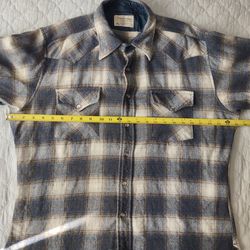 Pendleton Western Plaid Shirt XL Vintage 