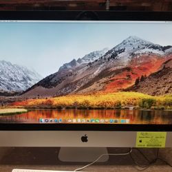 Apple iMac 27" Mid 2010, Intel Core i3-550 3.2GHz Dual Core, 8GB RAM, 240GB SSD, MacOS High Sierra