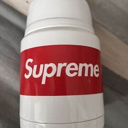 Supreme New York Thermos Stainless King Food Jar and Spoon - NEW