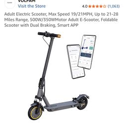 2024 VOLPAM Electric Scooter Plus Accessories