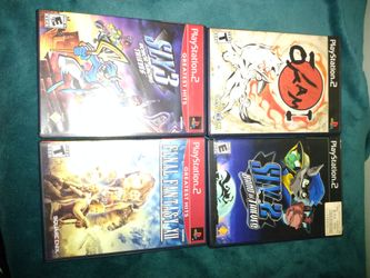 3 playstion 2 games