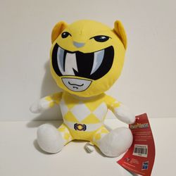 Toy Factory Mighty Morphin Power Rangers Yellow Ranger 7" Plush Nwt
