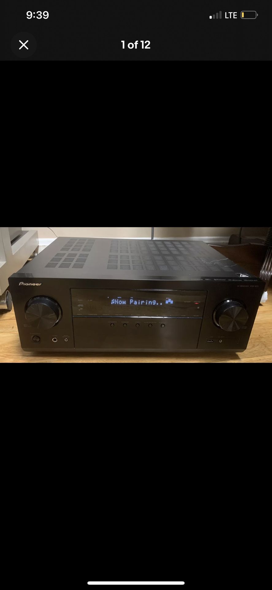 Pioneer Vsx-831 5.2-Channel Network Bluetooth HDMI A/V Receiver-No Remote