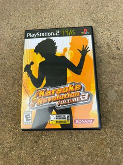 Karaoke Revolution Volume 3 PlayStation 2