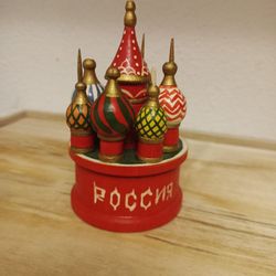 Moscow, Russia Wooden Decor 