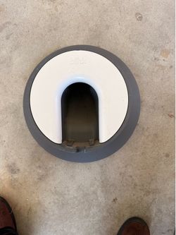 EV charging cord hanger this works well also for electrical cords and water hose