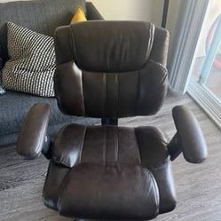 Telford ii luxura cheap managers chair brown