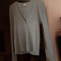 Blue Cardigan - medium - Soft Material 