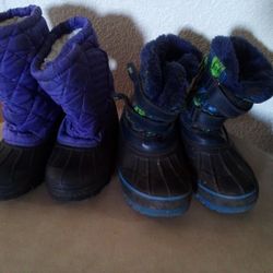 Botas Las moradas Son Numero2 Y Las Otras Son Ner 3