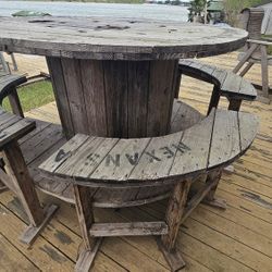 Spool Table For Sale