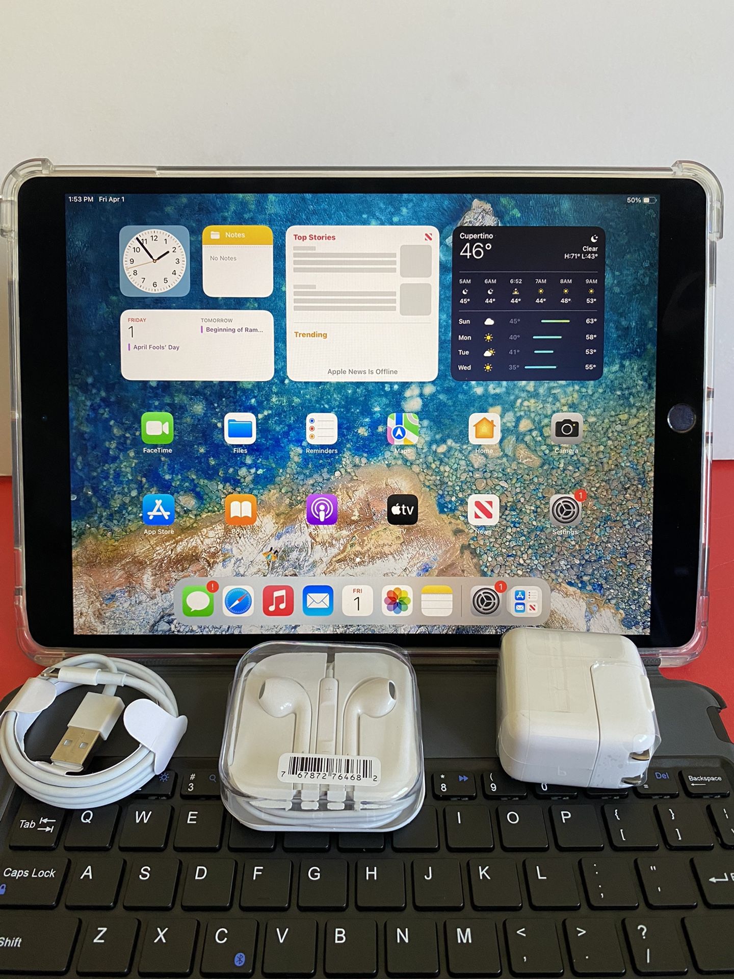 タブレット Apple - iPad Pro 10.5 (2017) 64gb Apple Pencil Apple iPad Pro (2nd Generation) Tablet - 10.5