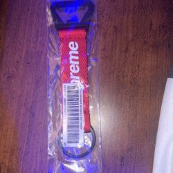 Supreme Bottle Opener Webbing Keychain 