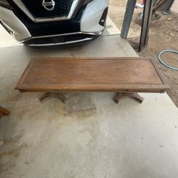 Solid Wood Bench / Long Coffee Table