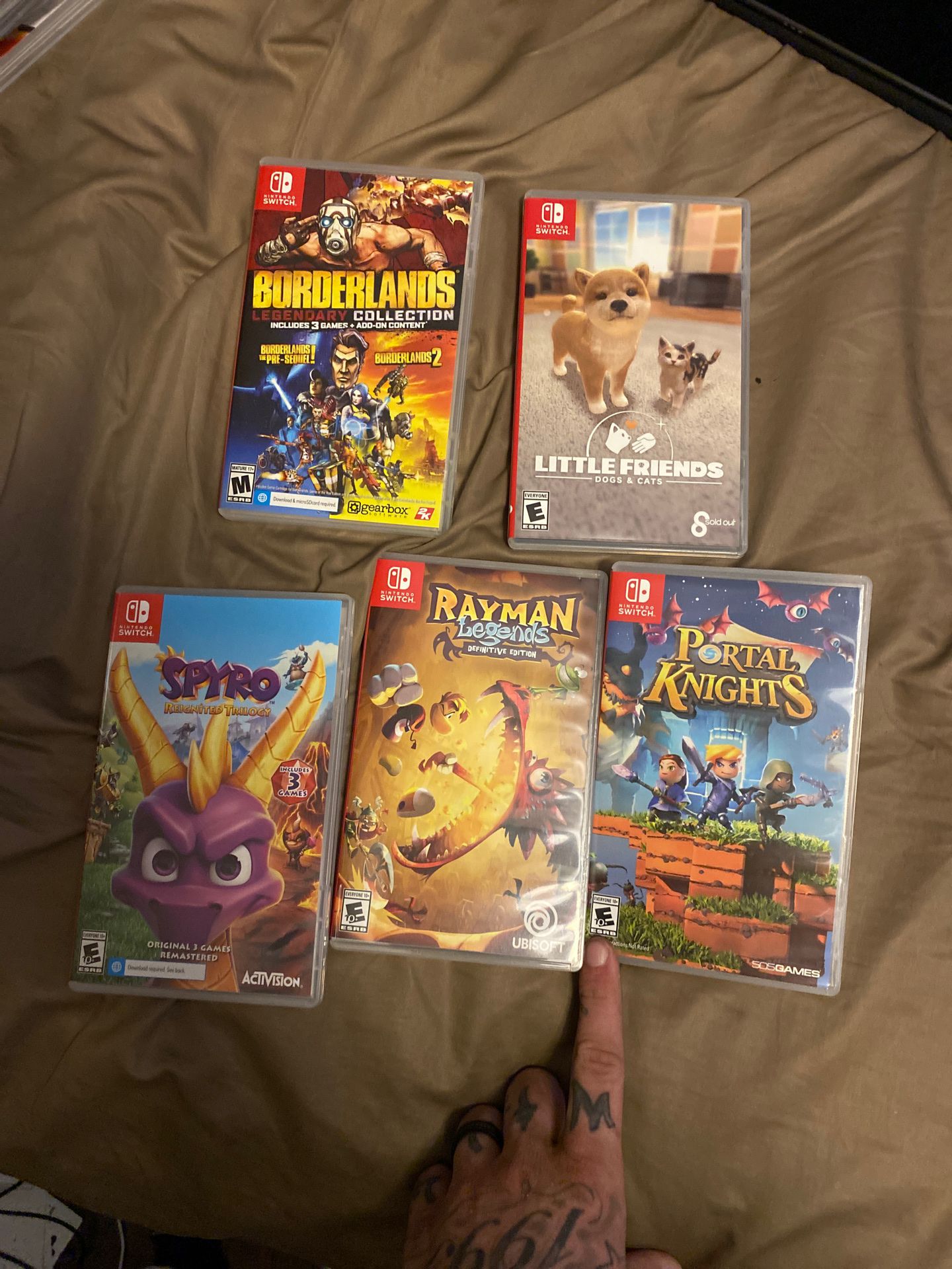 All Nintendo Switch games. MUST BUY BUNDLE!