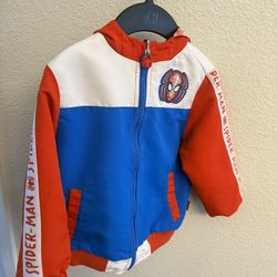 Disney Spider-Man Reversible Jacket 3T – Toddler Boys – Excellent Condition
