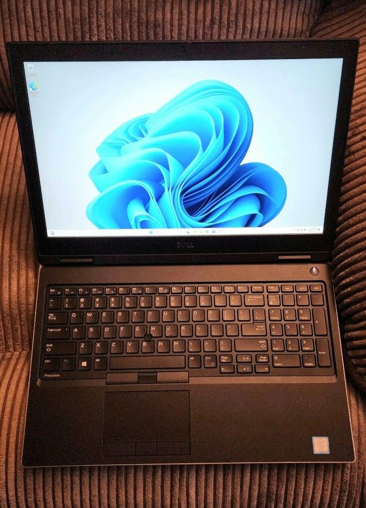 High Speed Dell Precision 16 Inch Nvidia Quadro P2000 4 GB Graphics Intel Core i7-8850h 16 GB RAM 512 GB SSD 1080P LCD Webcam Wi-Fi & BT Wireless
