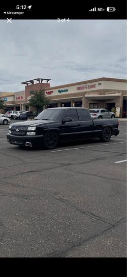 2003 Chevy Silverado Extended Cab Lowered Truck