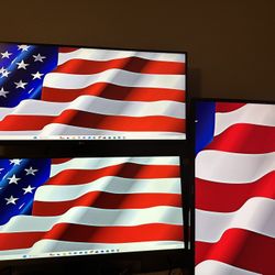 Ultra wide monitors for sale 400 dollars for all 3 monitors including mounting stand.  Open For Negotiations 