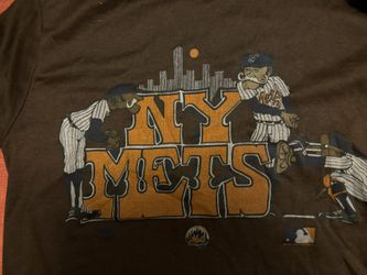 Vintage New York Mets Shirt 1970s Mens Small
