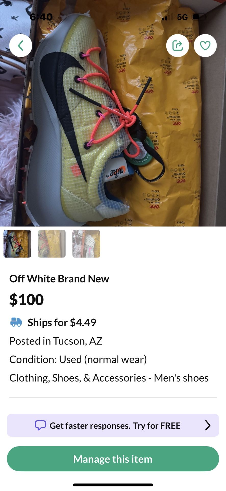 Off White Brand New