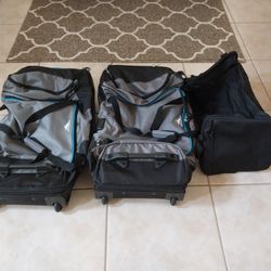 Two High Sierra Suite Cases & One Black Duffle Bag, PICKUP ONLY 