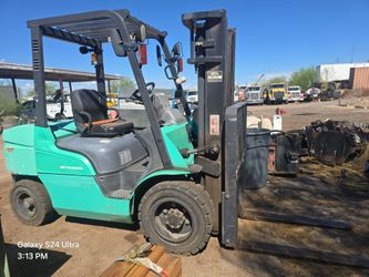 2017 mitsubishi 6k forklift
