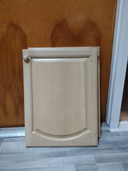 18wx24L Woot Kitchen Cabinet Door X2