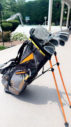 Lefty Golf Set – Cobra Stand Bag + Irons (Beginner Friendly!)