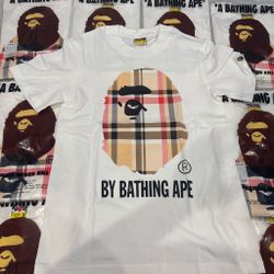 Burberry X BAPE shirt