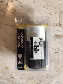 Hubbell Locking Connector 20a 125/250v