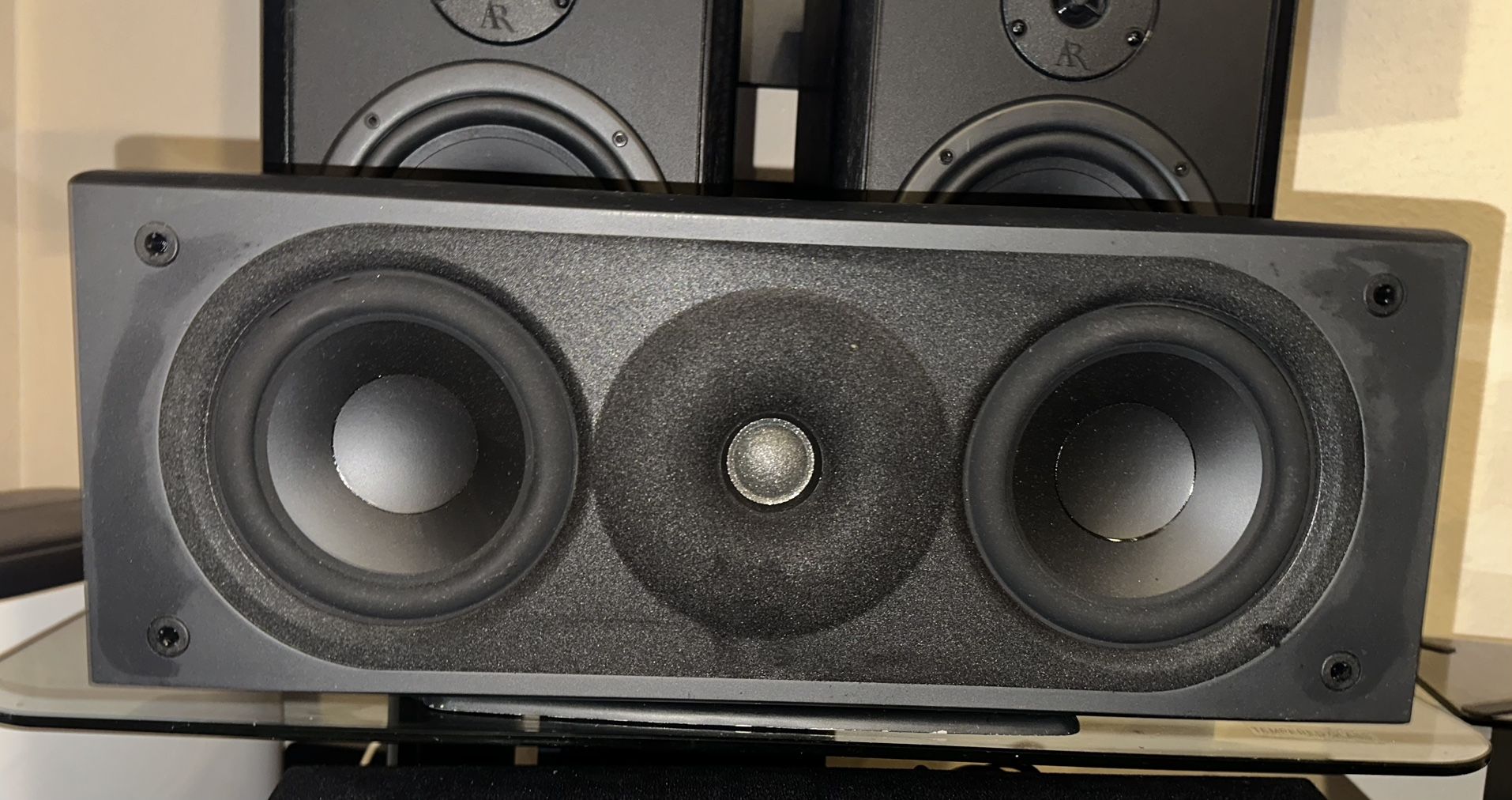 AR Bookshelf and Center Speakers