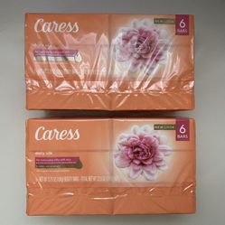 Caress 6 pack bar soap 
