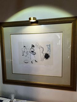 Pablo Picasso “Etude de Personnages” lithograph