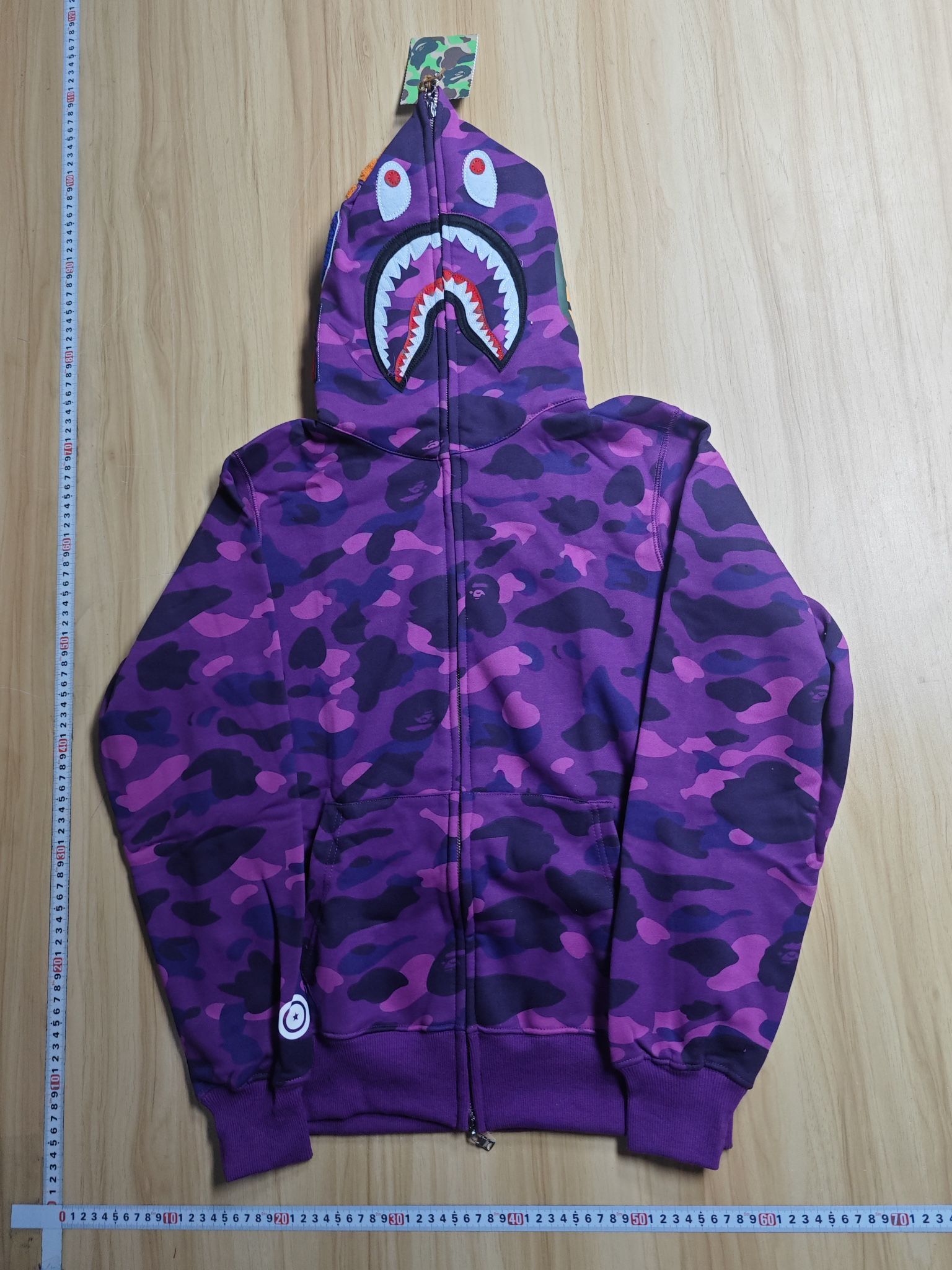 PURPLE BAPE HOODIE