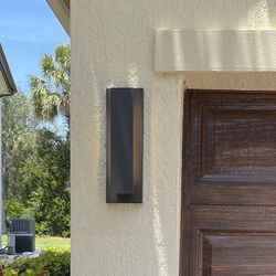 3 Modern Outside Lights 