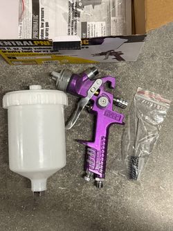 Central Pneumatic 20 oz HVLP Gravity Feed Paint Spray Gun