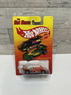 Hot wheels The Hot Ones Orange ‘2011 Steam Roller • Die Cast Metal • Made in Thailand