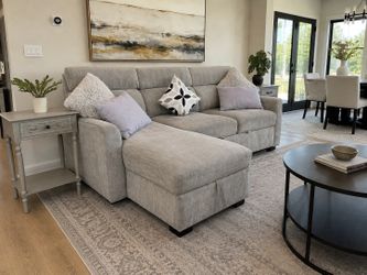 🚚🇲🇽🛋️  Living Spaces Sleeper Sectional w/ Storage | Excellent Condition