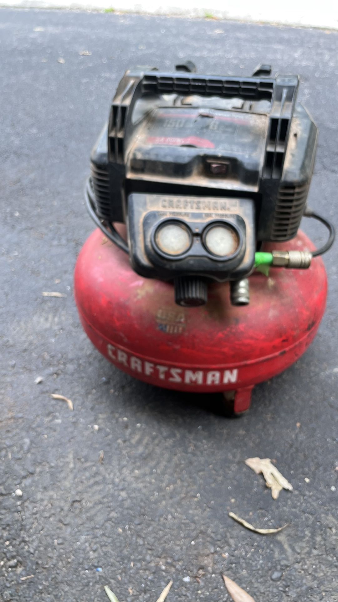 6 Gallon Pancake Craftsman Compressor