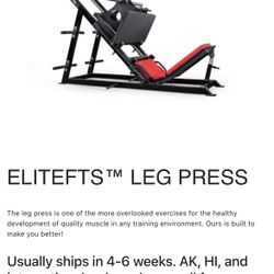 Elite Fitness Leg Press